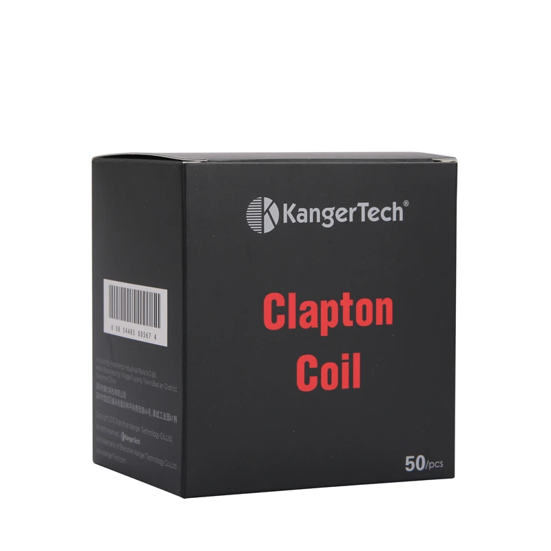 5 шт./лот катушка Kanger Clapton 0 Ом для серии Subtank/серии Toptank/испаритель электронной