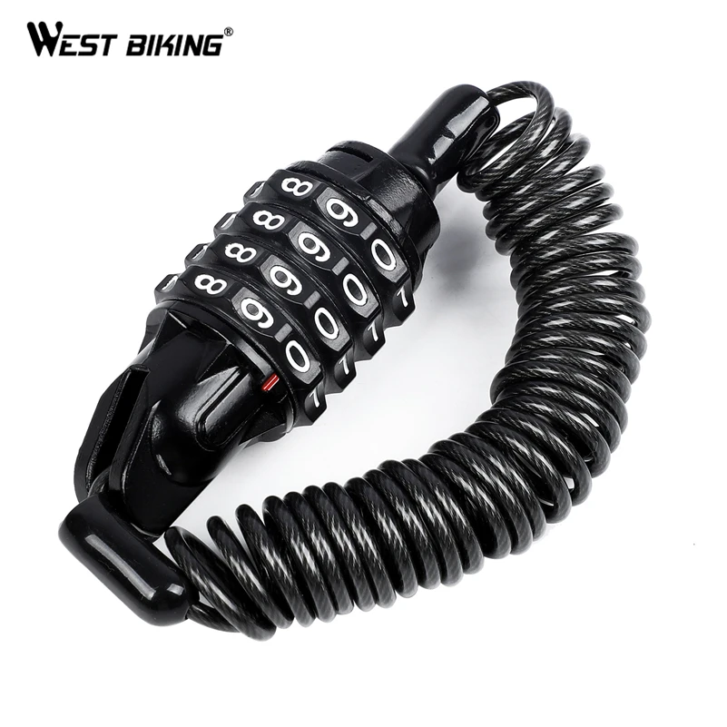 Buy WEST BIKING Bike Helmet Lock Safety Anti theft