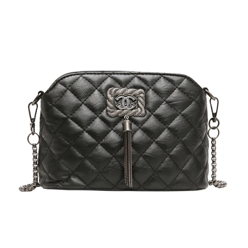 

2019 new women's bag Fashion crossbody Korean version leisure Chain single shoulder bag sloping bag lady small bag girl