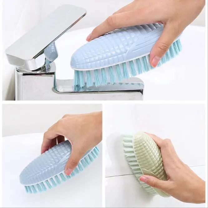 Household soft wool laundry brush multi-function creative corn plastic household cleaning brushing shoes brush board brush cloth