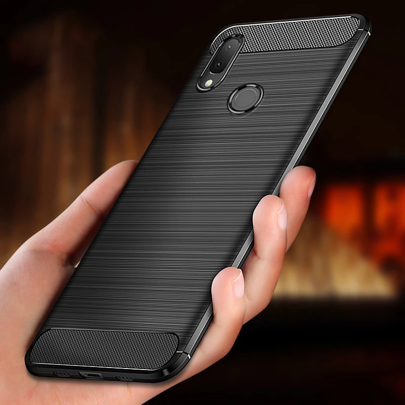 

case For ASUS Zenfone Max Pro M2 ZB631KL Case Luxury Soft Carbon Fiber Bumper Cover For ASUS Zenfone Max Pro M2 ZB631KL Cover