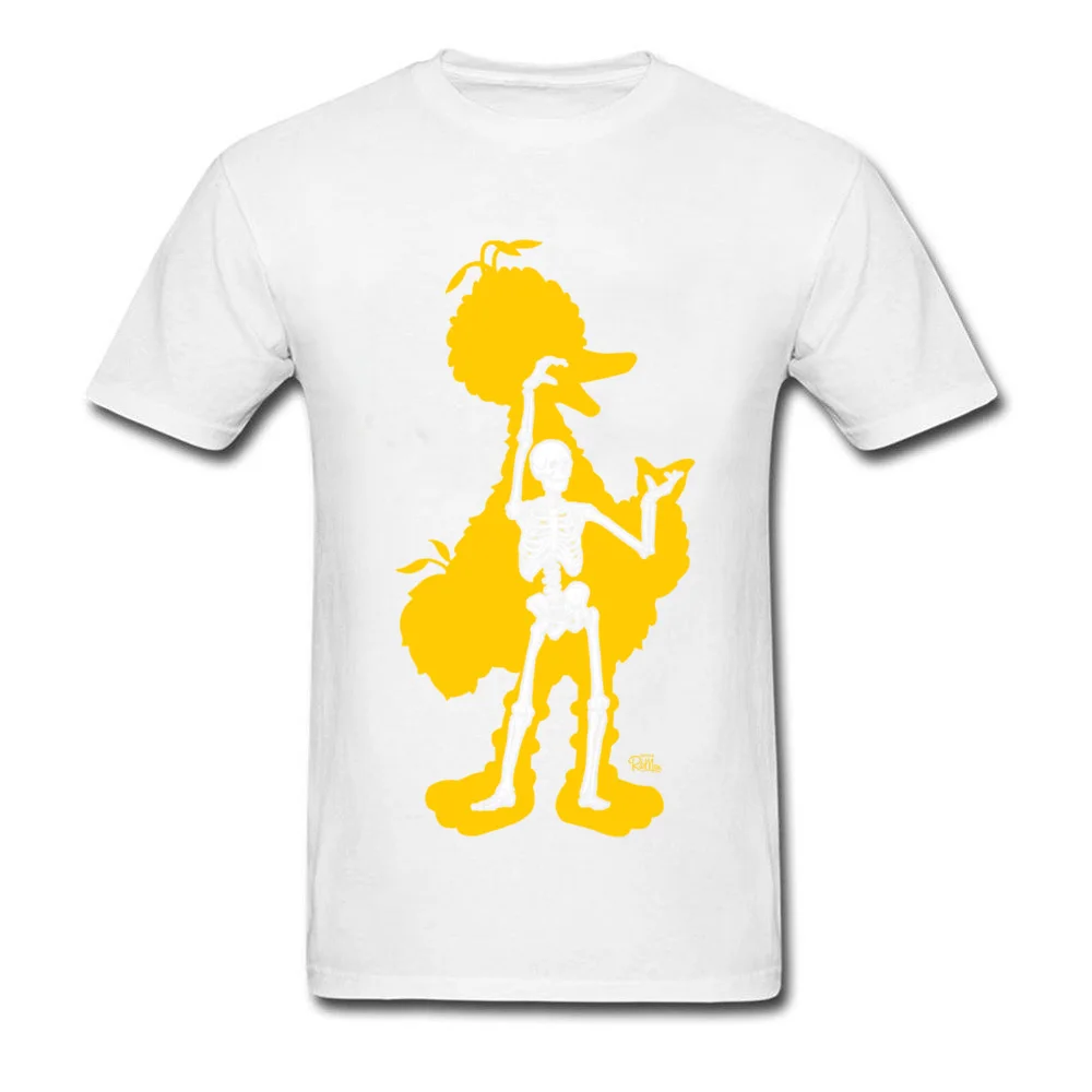 bird x ray 11689 Men Funky Tops & Tees Round Neck Summer Fall 100% Cotton Fabric T-Shirt Normal Short Sleeve Tee Shirts bird x ray 11689 white