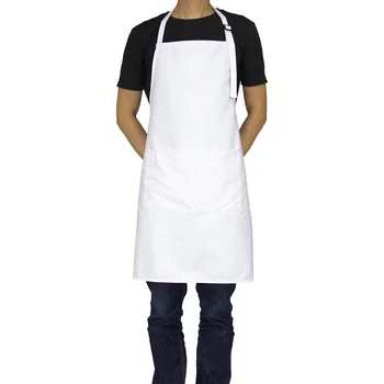 

KEFEI New Lady Women White Apron manufacturer cleanroom chef apron pattern cotton kitchen apron custom pinafore