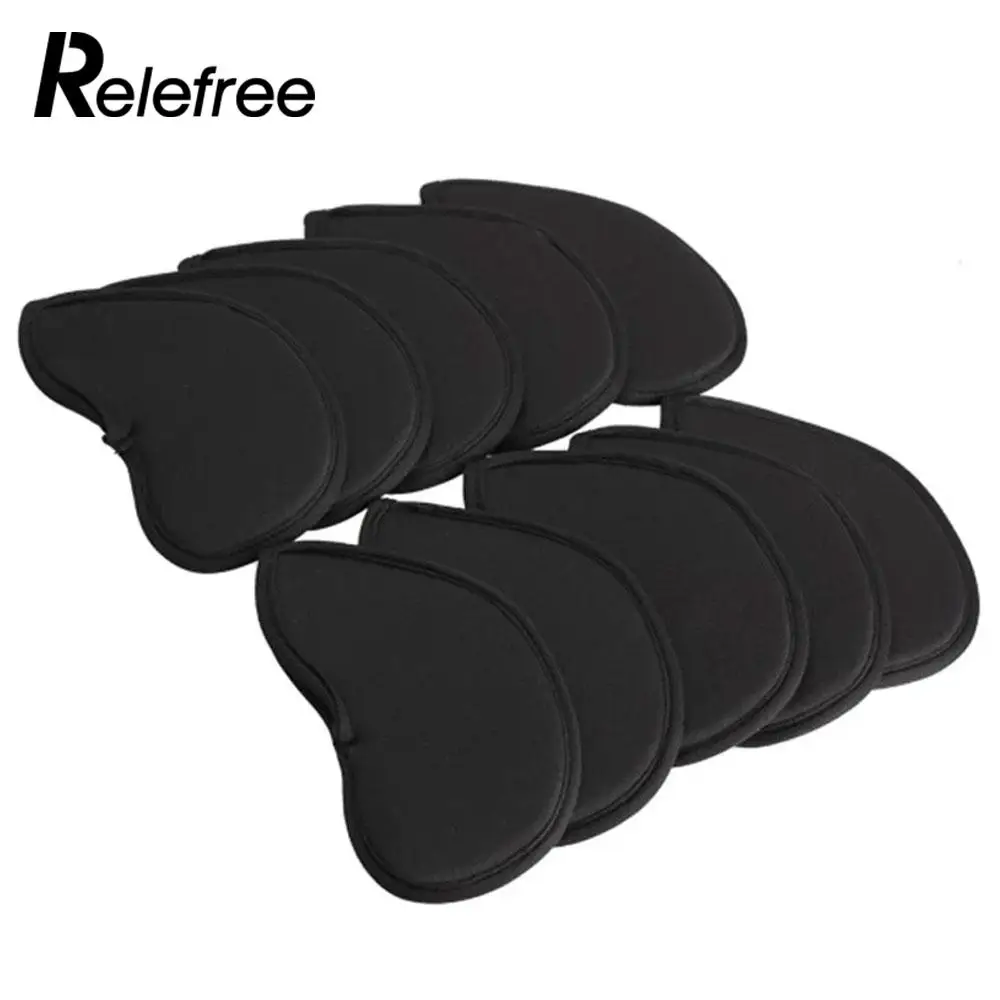 Golf Head Cover Protect Nylon Durable Case Sports Iron Putter Headcover 11PCS Storage Gift | Спорт и развлечения