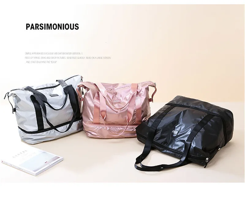 Outdoor Gym Hand Bag for Women Waterproof Anti-Scratch Tote Gym Handbag Female Travel Hand Bag (20)