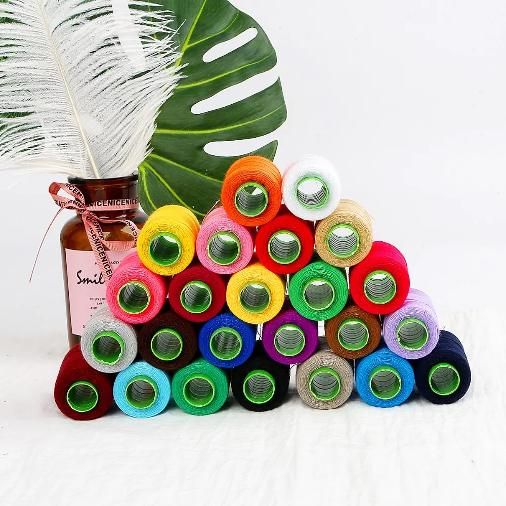 

Silver Polyester Machine Embroidery Sewing Threads Hand Sewing Thread Craft Patch Steering-wheel Supplies Drop Shopping