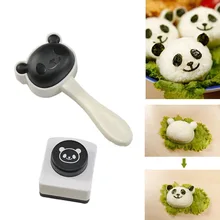 Милая панда суши формочка морские водоросли Кухня инструменты, аксессуары, бэнто панда суши пресс-форм Кухня делая форма для риса инструменты популярные милые носочки