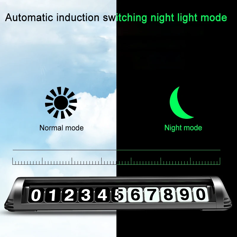 Yesplease, автомобильная Временная парковочная карта, вращающаяся Автомобильная номерная табличка для парковки, аксессуары для стайлинга автомобилей, наклейки на номер телефона