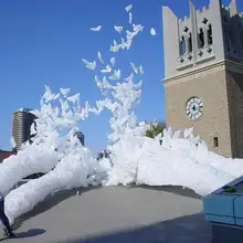 20PCS 104x54CM Pigeons Balloon Eco friendly Peace Dove Balloon Biodegradable For wedding party decoration foil helium