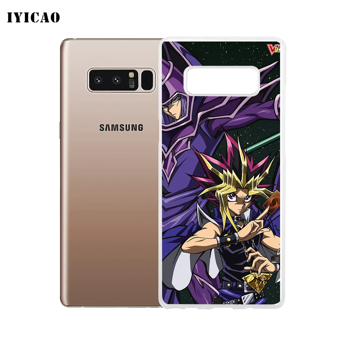 IYICAO Mago Negro Yu Gi Oh Мягкий силиконовый чехол для телефона Samsung A5 A6 Plus A7 A8 A9 J3 J5 J7 Note 8 9 TPU