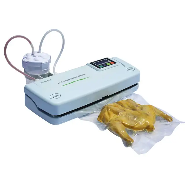 Online Full Automatic Wet And Dry Dual Purpose Small Household Full Automatic Wet And Dry Dual Purpose Small Household Vacuum Sealer Commercial Food Ng Machine
