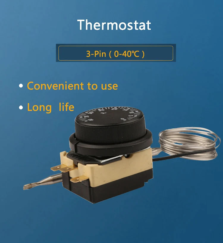 graus Celsius, interruptor ajustável de 3 pinos