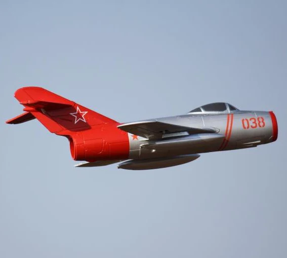 Радиоуправляемый летательный аппарат Freewing 64 мм EDF Jet Fighter модель Mig 15 PNP|edf rc|edf jet