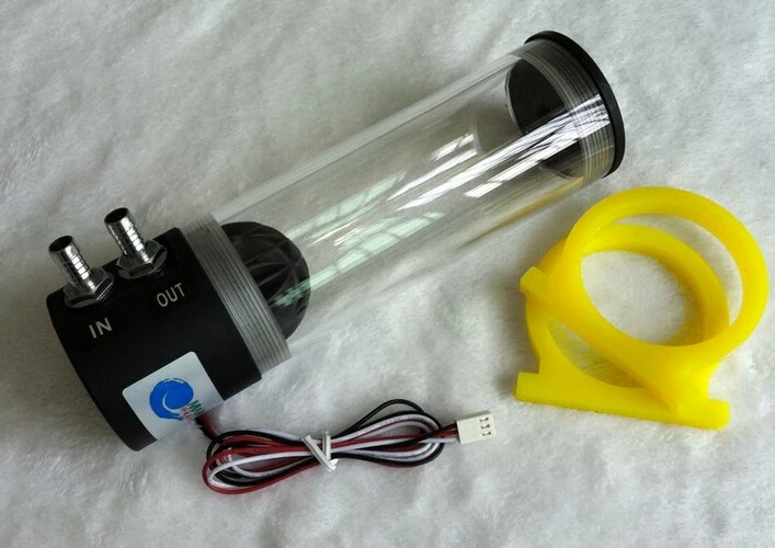 Buy MS 500x 12V 10W water cooler, water pump, cylindrical water tank with pump