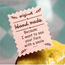 120PCS lot New High Quality Embossed Pink Hand made DIY Multifunction Seal Sticker Gift packaging Label