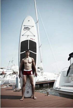 TOP QUALITY Aqua Marina 12ft SPK-4 12'''x32''x6'' inflatable surf board SUP stand up paddle including hand pump carry bag
