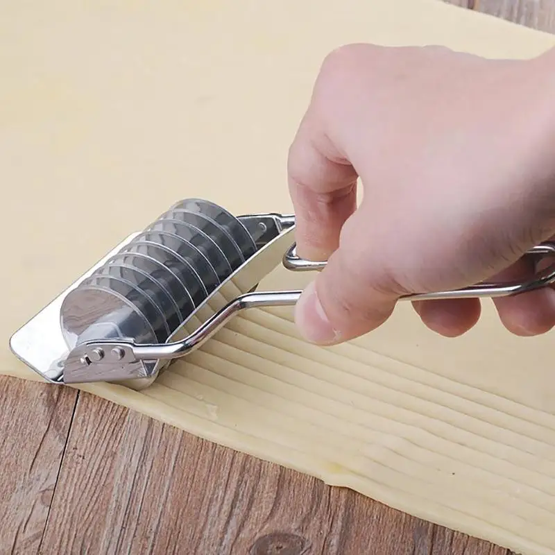Нож для лапши из нержавеющей стали, режущие кухонные инструменты