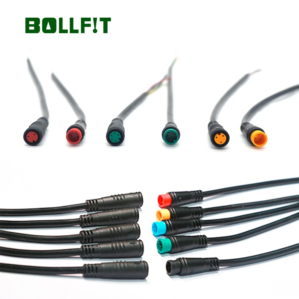 Водонепроницаемый кабель BOLLFIT Julet 2 3 4 5pin удлинитель для электровелосипеда