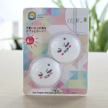 4pcs cartoon face high quality hot sale kids safety door stopper protecting baby safety seguridad child door stop safety set