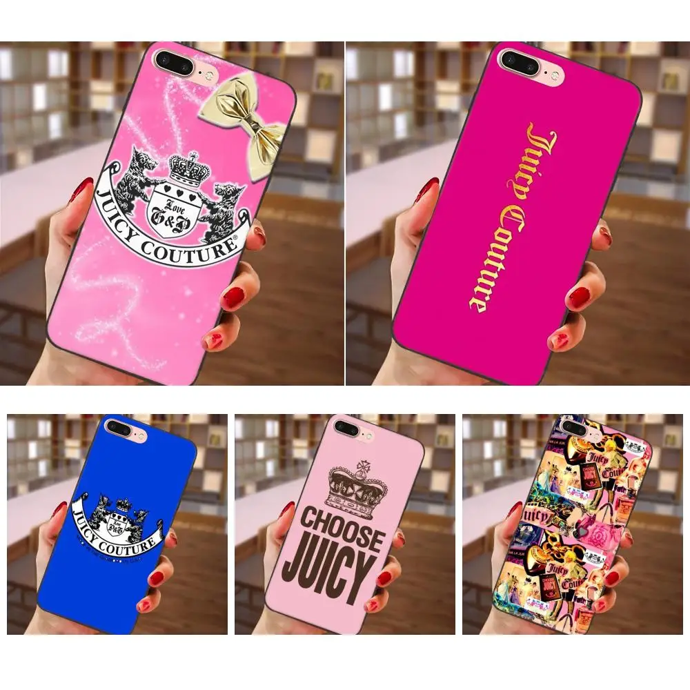 

Luxury Phone Case For Huawei nova 2 Plus 2S 3i 4 Y3 Y5 II Y6 Y7 Y9 Lite Plus Prime 2017 2018 2019 Jc Tide Brand Juicy Couture