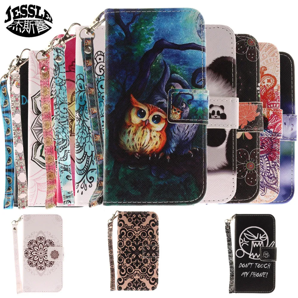 Luxury Flip Wallet Case for HUAWEI P8 P9 P10 LITE p smart7S MATE 10 Book Style PU Leather magnetic snap Phone Cases | Мобильные