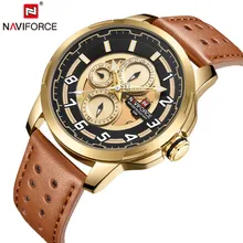 NAVIFORCE мужские часы Дата Неделя спортивные Топ бренд Роскошные