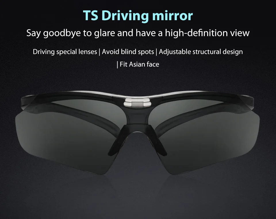 Original Xiaomi Mijia Turok Steinhardt TS Driver Sunglasses PC TR-90 Sun Mirror Lenses Glass 28g UV400 Drive Outdoor unisex H21 (1)