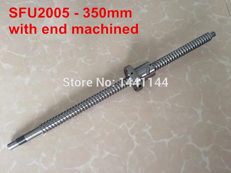 

SFU2005 - 350mm Ball screw + end machining for BK/BF15 standard processing