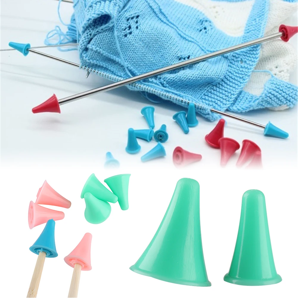 

10/30Pcs Knitting Needles Point Protectors For Sewing Needlework Craft DIY Knitting Tools Sewing Accessories Random Color
