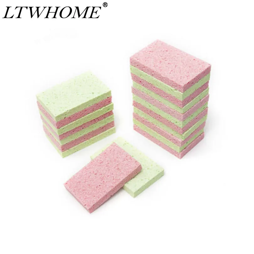 

LTWHOME Natural Cellulose Sponges Non-Scratch Durable Cleaning Sponges