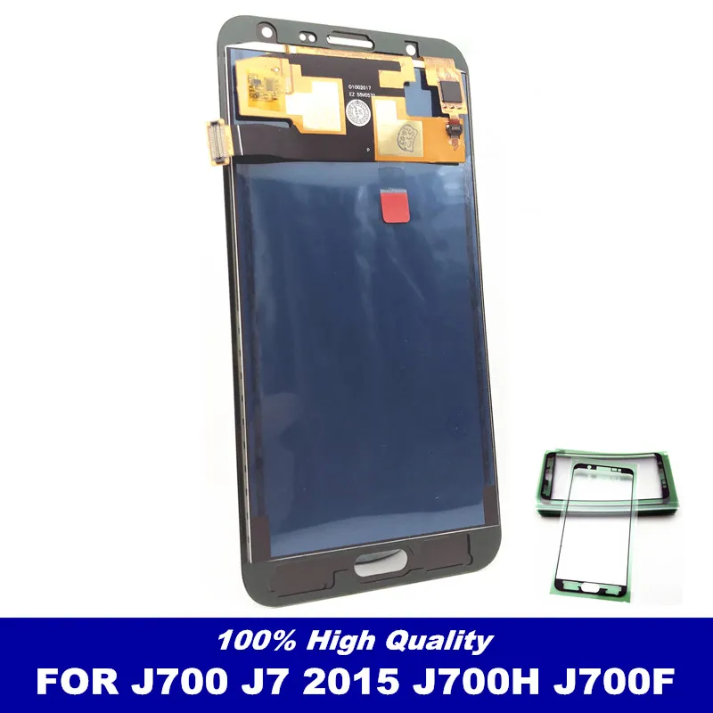 Сенсорный ЖК-дисплей для samsung Galaxy J7 2015 J700 J700F J700H J700M с сенсорным экраном Полный