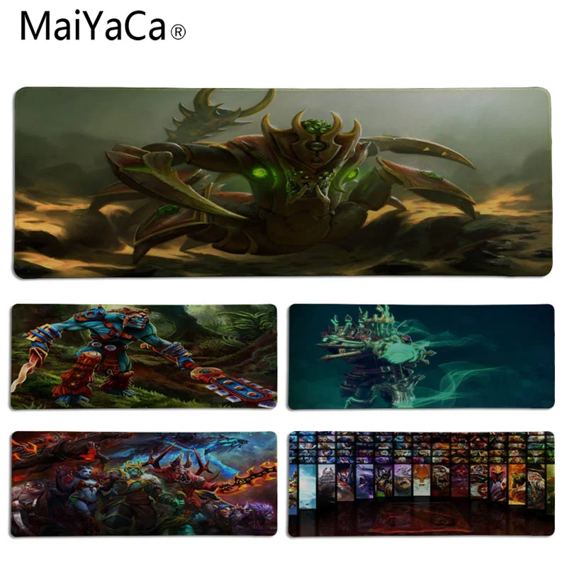 MaiYaCa пользовательский кожаный Dota2 Комфортный коврик для мыши игровой коврик для мыши Размер для 30x60 см 30x90 см резиновые прямоугольные