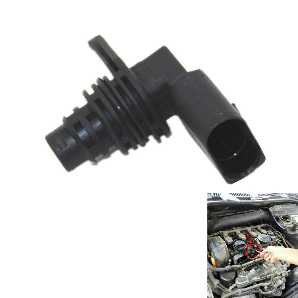 TUKE Camshaft Position RPM Sensor 030907601 For VW Golf MK5 Bora Caddy