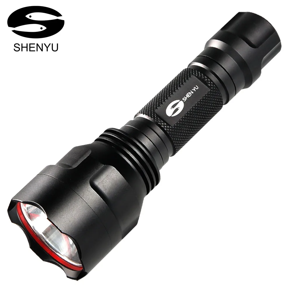 

SHENYU Mini Super Bright Tactical Flashlight Zoomable Waterproof Rechargeable Torch Light For Hunting, Hiking, Camping and etc.