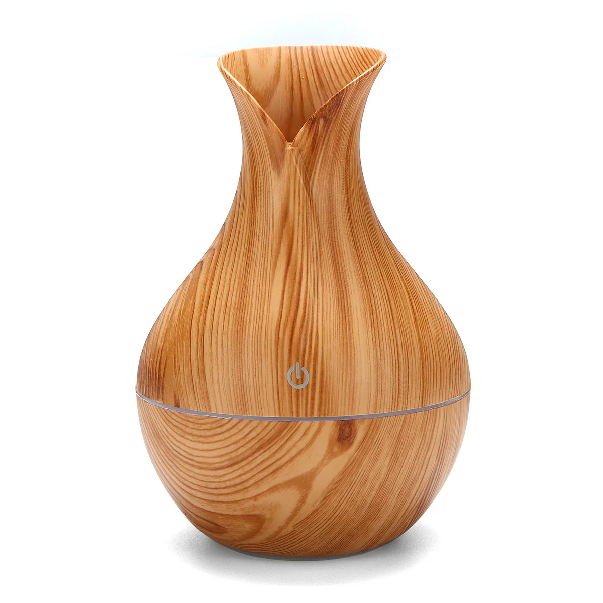 Light Air Humidifier Светодиодный USB Электрический деревянный увлажнитель воздуха холодный туман увлажнитель эфирного масла диффузор для офиса дома увлажнители воздуха 7 цветов - Цвет: Light Air Humidifier