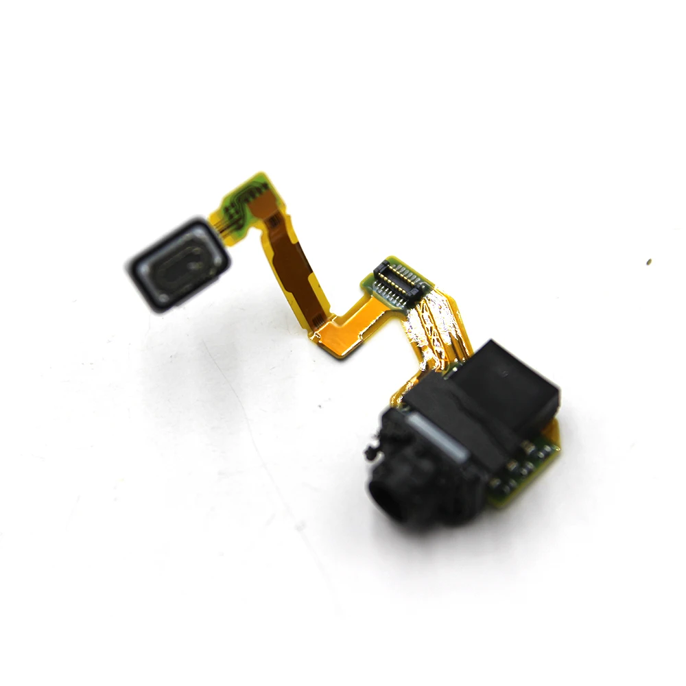10pcs lot Earphone Headphone Jack Audio Microphone Flex Cable For Sony Xperia Z5 E6683 E6653 E6633 Z5 Dual Fast Shipping