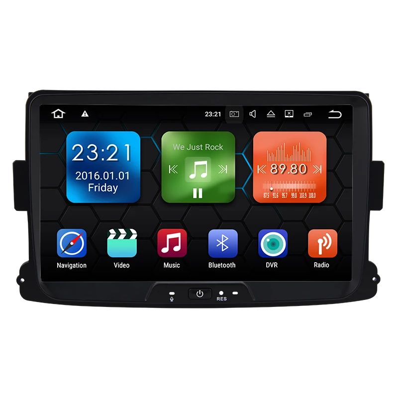 Автомагнитола Sat Nav 8 &quot Android 0 4 Гб ОЗУ головное устройство для Renault Dacia Sandero Duster Captur