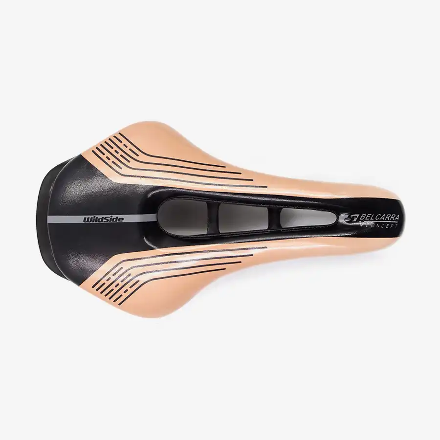 tan mtb saddle