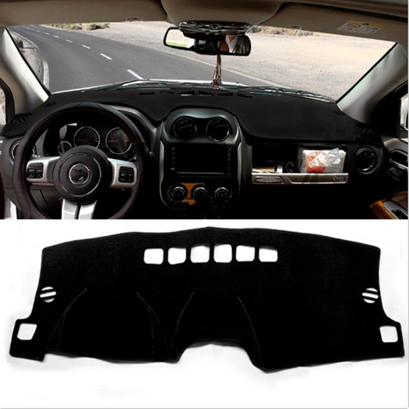 

Fit For Jeep Compass 2010-2014 Years Car Dashboard Covers Dashmats Pad Auto Shade Cushion Carpet Protector
