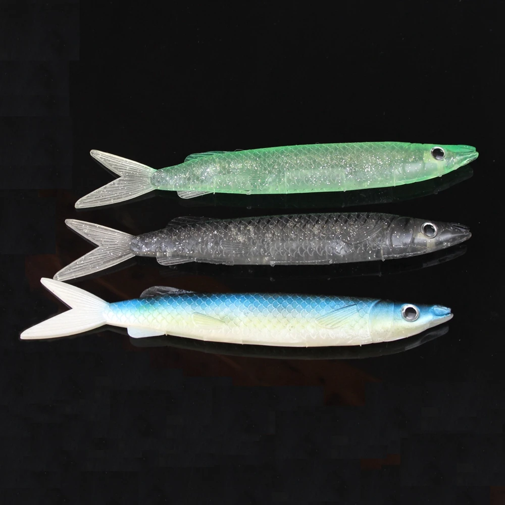 SPINPOLER 51.5g 21.5cm Big Soft Bait Fishing Lure Silicone Baits Deep Sea Fishing Lures Isca Artificias Para Pesca Souple  (13)