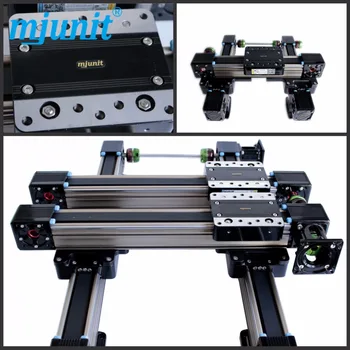 

Mjunit MJ60 Customized Length Belt Drive Linear Guide Rail High Strength Motorized Linear Stage