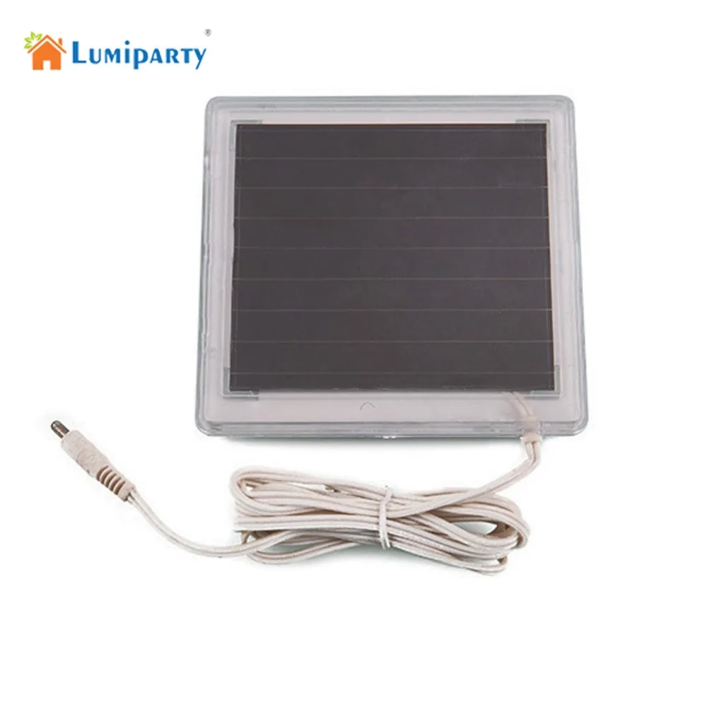 

Lumiparty 5LED Solar Lamp Room Split Type LED Solar Light Outdoor Corridor Lights Garden Lights Solar Panel White