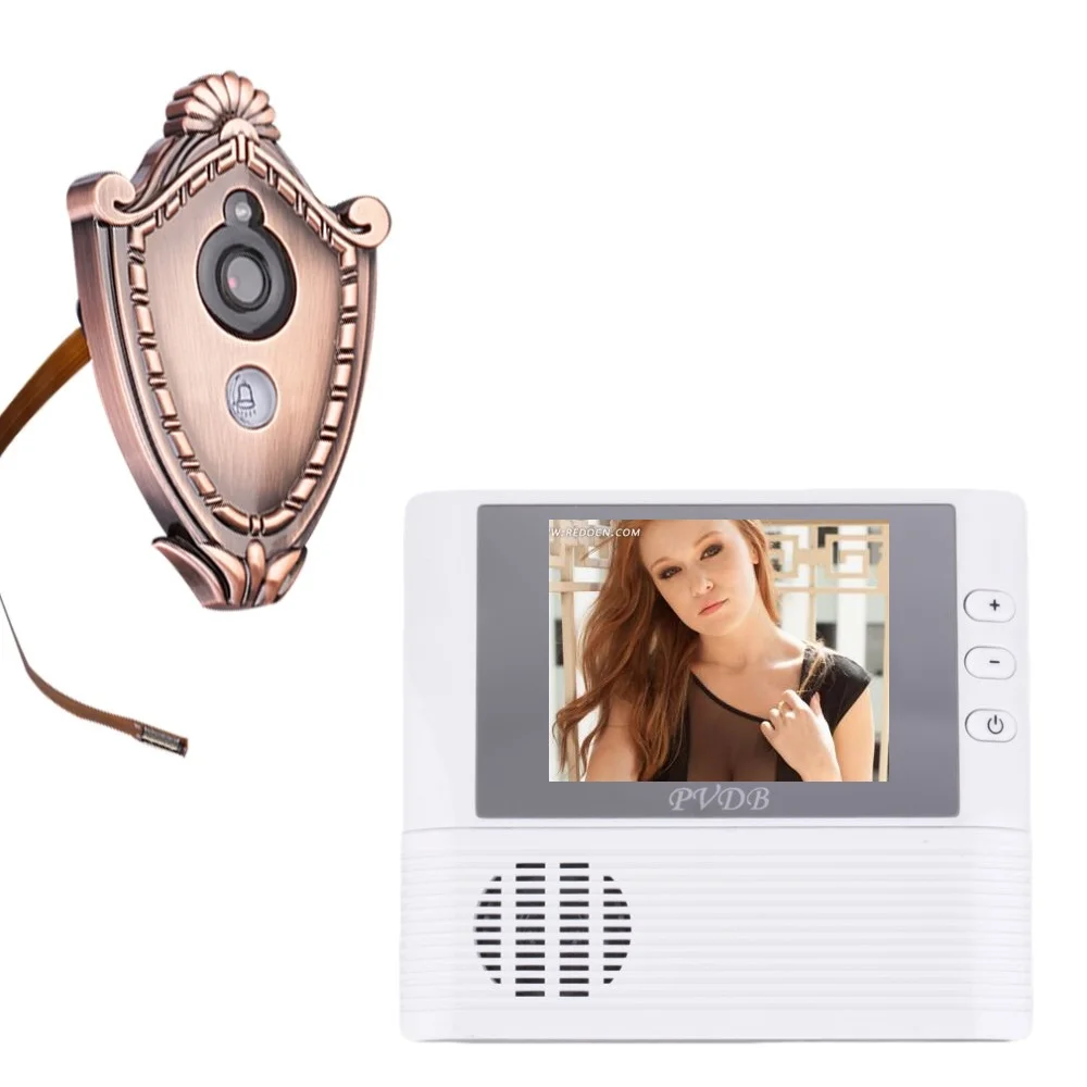 

Mirilla Digital door bell camera video peephole 2.8 inch TFT LCD 3X Zoom Photos Taking 0.3 Megapixel camera mirilla electronica