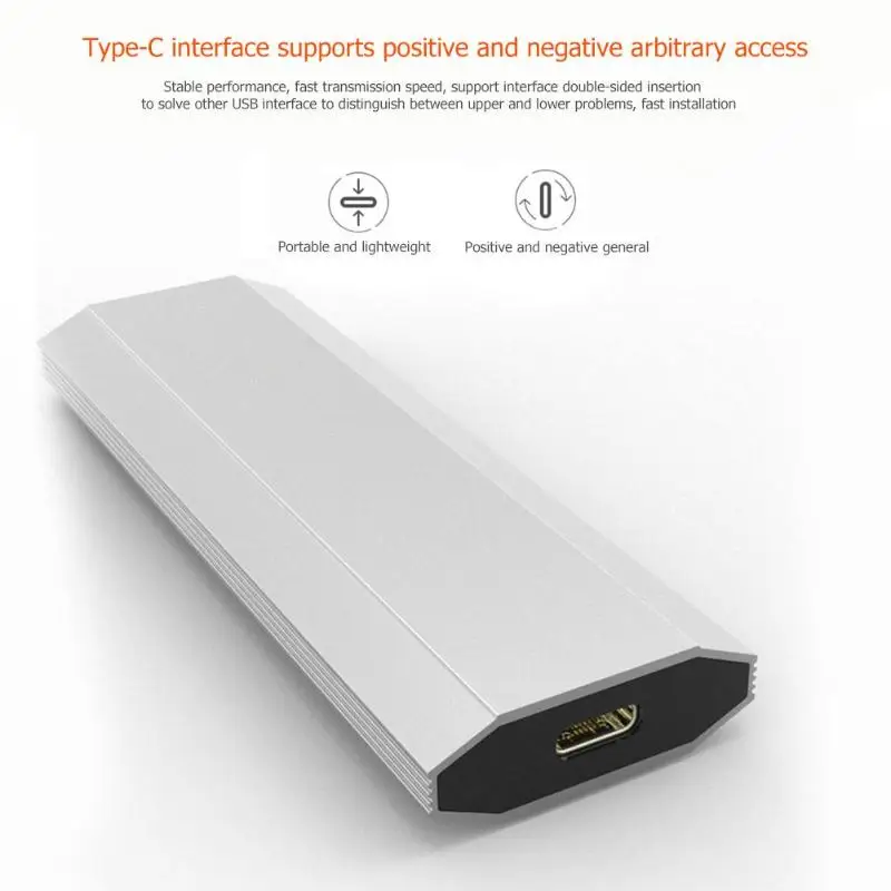 USB 3,1 Тип C M.2 M ключ SSD 2230/2242/2260/2280 NVMe жесткий диск 10 Гбит/с 12 ТБ