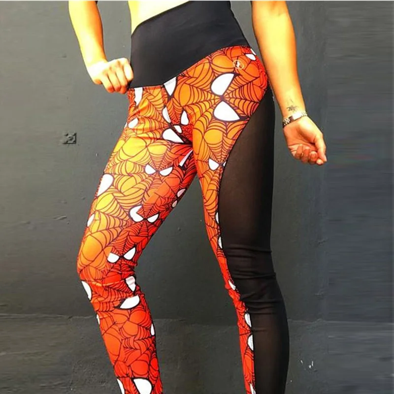 spiderman yoga pants