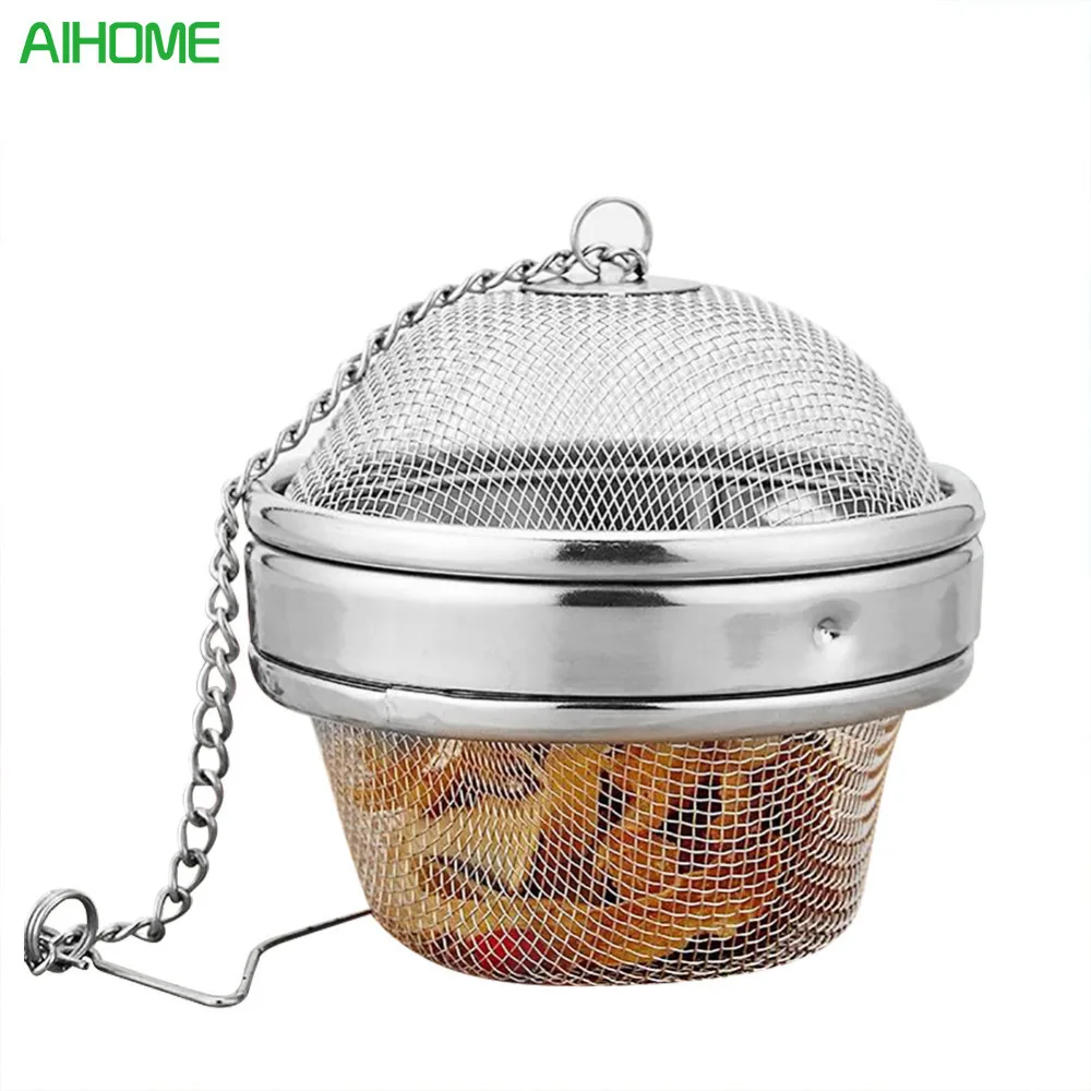 Buy Kitchen Stainless Steel Reusable Mesh Tea Ball