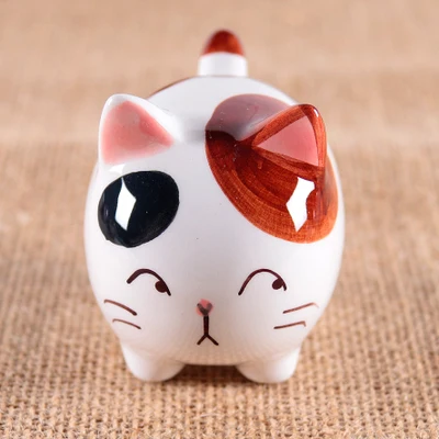 ZOCDOU керамика кошка японский стиль котенок домашний декор прекрасный котенок дисплей Коллекция подарков на день рождения Китай специализированная Прямая - Цвет: Model E