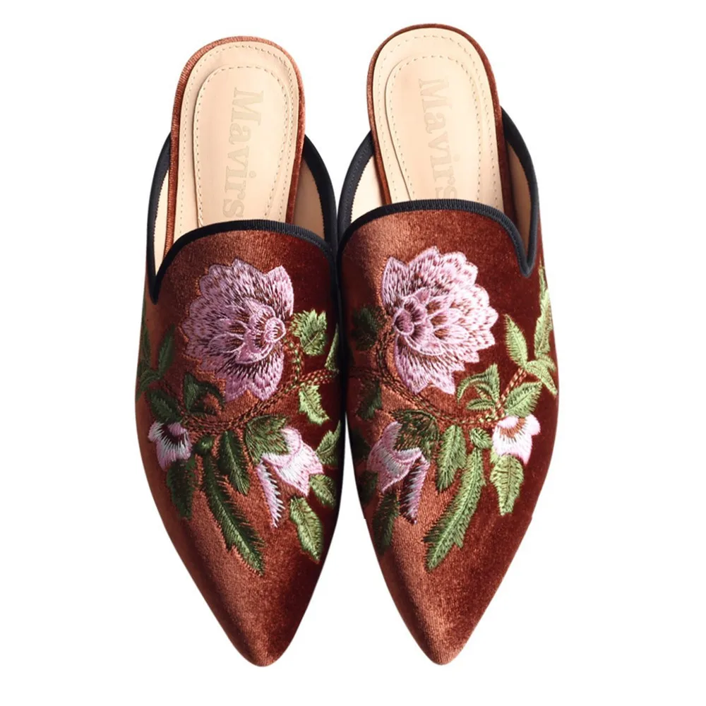 Flat Shoes Women mule slipper 2018 Home Slippers Women Christmas77