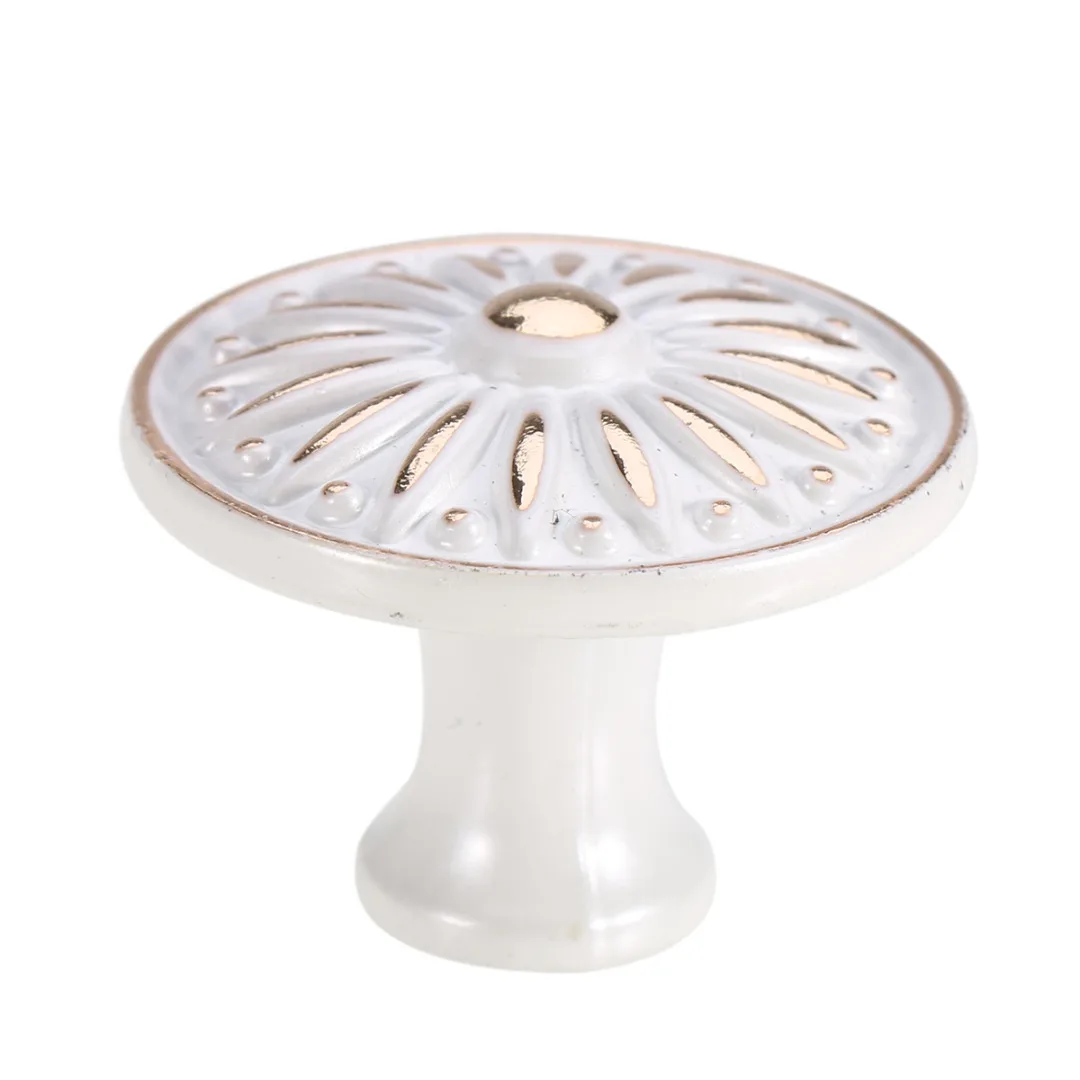 Retro Vintage Round Cabinet Drawer Knob Cupboard Dresser Door Handle Knob Furniture Pull Handle For Home Kitchen MAYITR