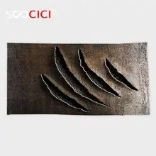  Custom Microfiber Ultra Soft Bath/hand Towel,House Decor 100 Year Old Wooden Bridge Between Rice Field With Sunlight At Khonburi 